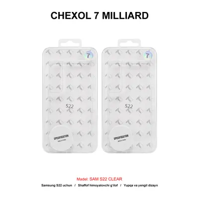 CHEXOL 7 MILLIARD SAM S22 CLEAR