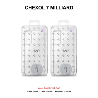 CHEXOL 7 MILLIARD SAM S21 CLEAR