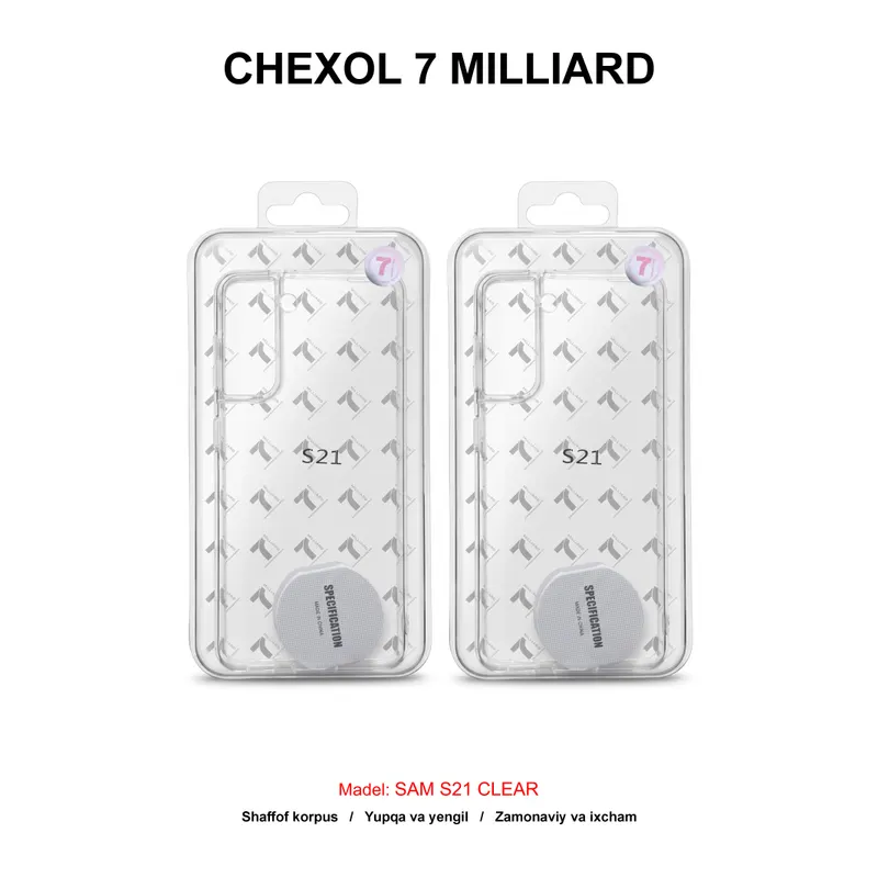 CHEXOL 7 MILLIARD SAM S21 CLEAR
