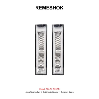 REMESHOK 44-45-49mm ROLEX SILVER