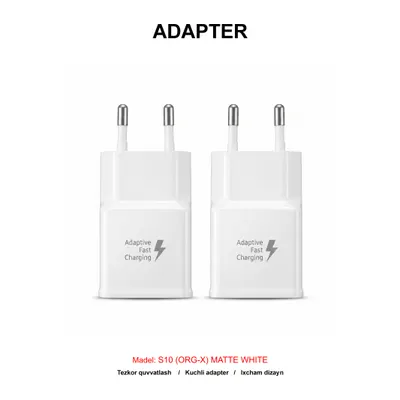 ADAPTER S10 (ORG-X) MATTE WHITE