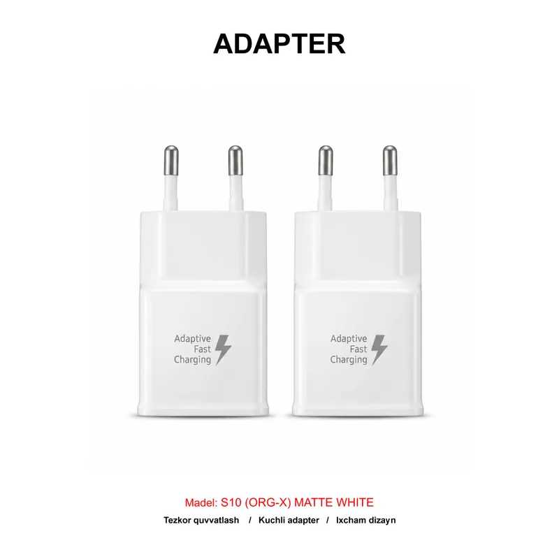 ADAPTER S10 (ORG-X) MATTE WHITE