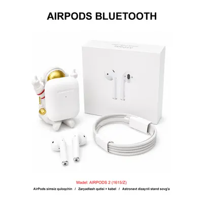 BLUETOOTH AIRPODS 2 (1615/Z) WHITE