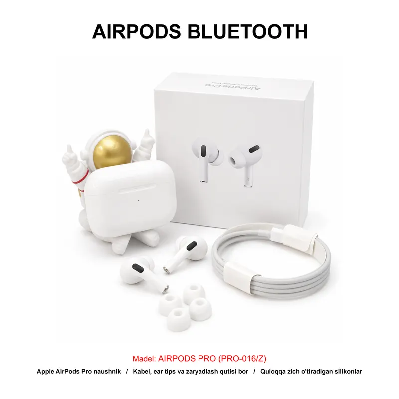 BLUETOOTH AIRPODS PRO (PRO-016/Z) WHITE