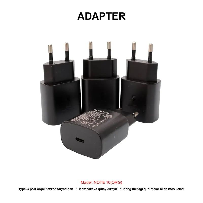 ADAPTER NOTE 10 (ORG) BLACK