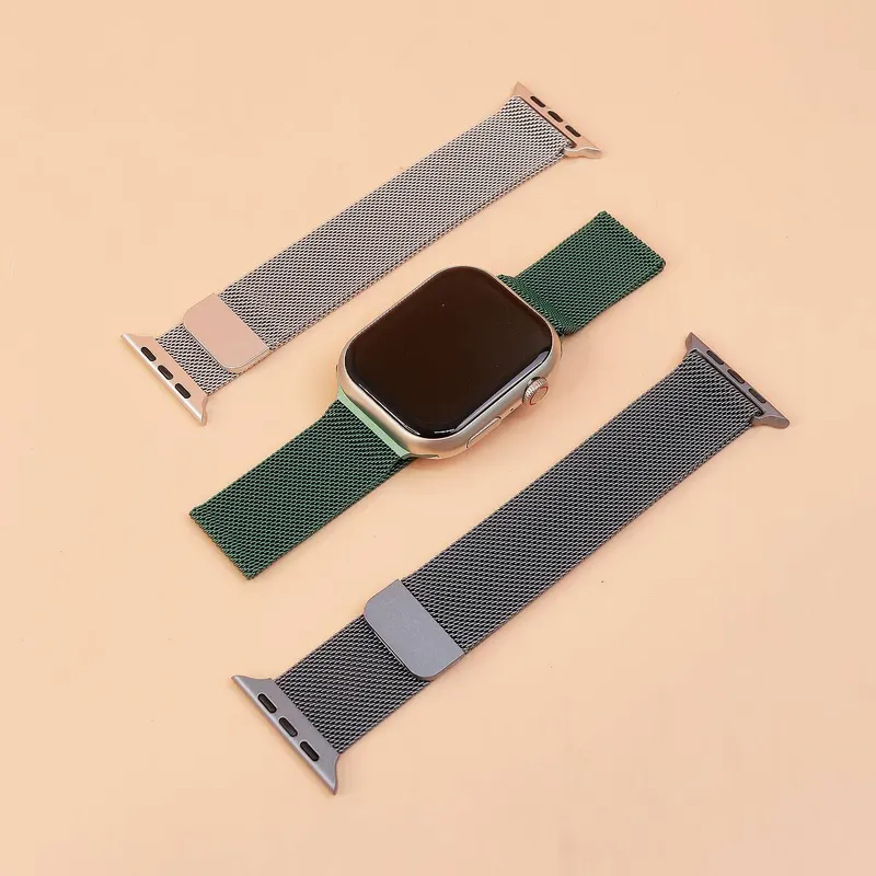 REMESHOK 42-44-45mm MILANESE SILVER