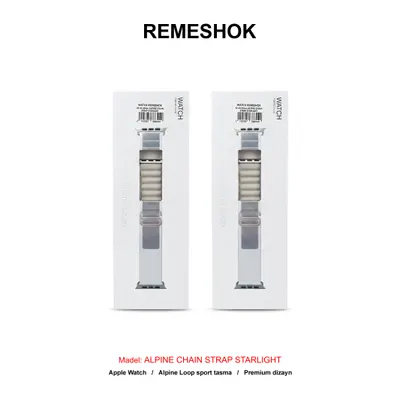 REMESHOK 44-45-49mm ALPINE CHAIN STRAP STARLIGHT
