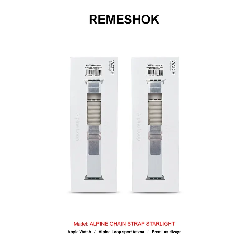 REMESHOK 44-45-49mm ALPINE CHAIN STRAP STARLIGHT