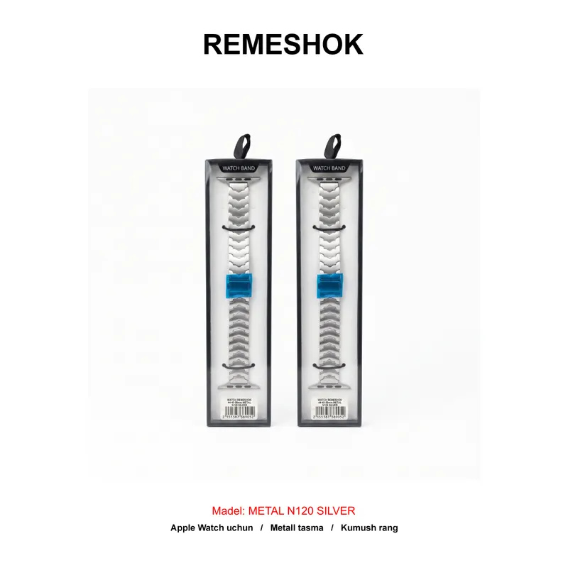 REMESHOK 44-45-49mm METAL N120 SILVER
