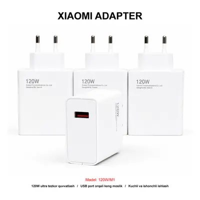 ADAPTER XIAOMI 120W/M1 WHITE