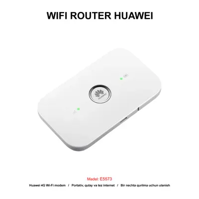 WIFI ROUTER HUAWEI E5573 WHITE