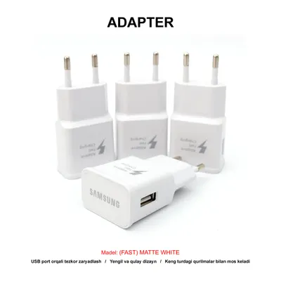 ADAPTER S10 (FAST) MATTE WHITE