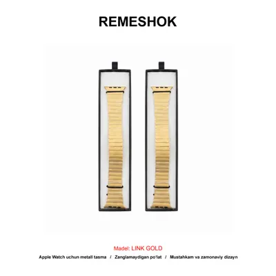 REMESHOK 42-44mm LINK GOLD