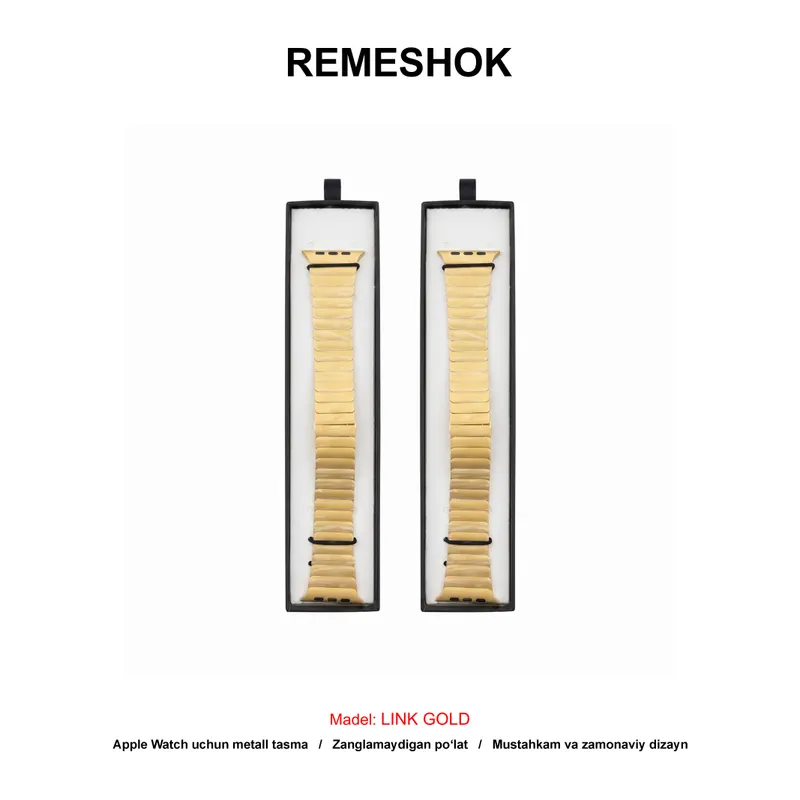 REMESHOK 42-44mm LINK GOLD