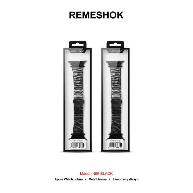 REMESHOK 42-44mm N66 BLACK