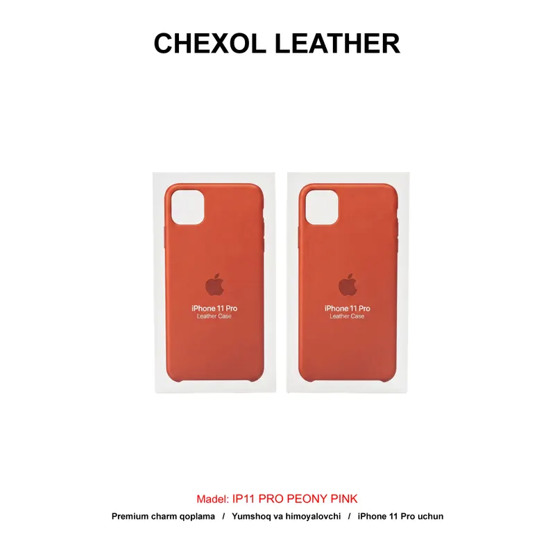 CHEXOL LEATHER IP11 PRO PEONY PINK
