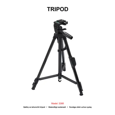 TRIPOD 3388 BLACK