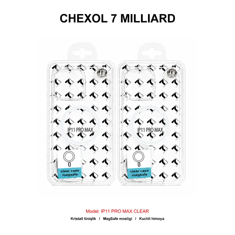CHEXOL 7 MILLIARD MAGSAFE IP11 PRO MAX CLEAR
