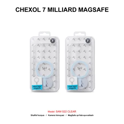 CHEXOL 7 MILLIARD MAGSAFE SAM S22 CLEAR