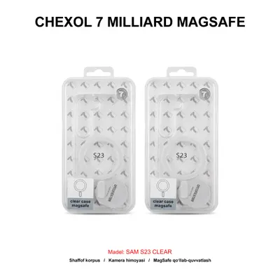 CHEXOL 7 MILLIARD MAGSAFE SAM S23 CLEAR