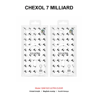CHEXOL 7 MILLIARD MAGSAFE SAM S23 ULTRA CLEAR