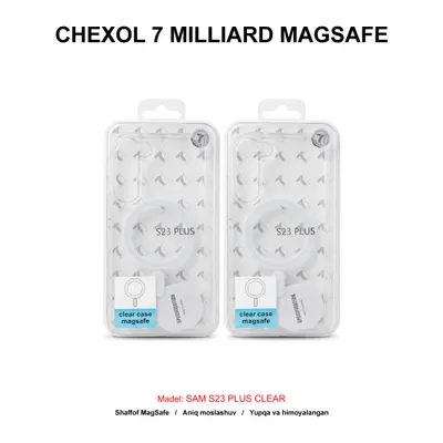 CHEXOL 7 MILLIARD MAGSAFE SAM S23 PLUS CLEAR