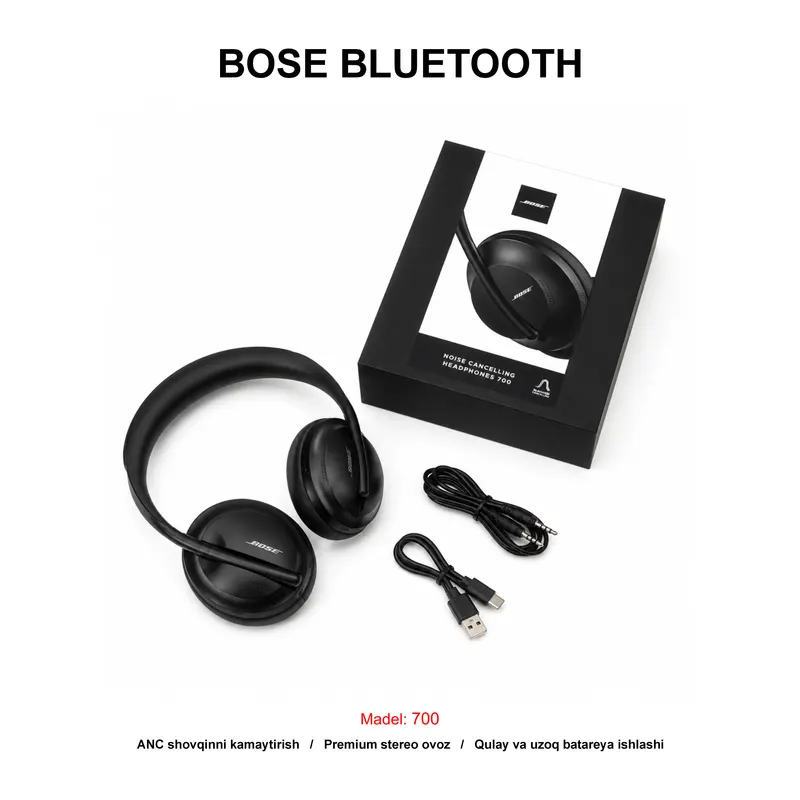 BLUETOOTH BOSE 700 BLACK