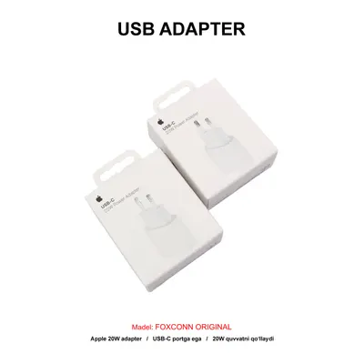 ADAPTER 2PIN 20W (FOXCONN ORIGINAL)