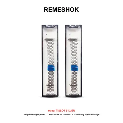 REMESHOK 42-44-45-49mm TISSOT SILVER