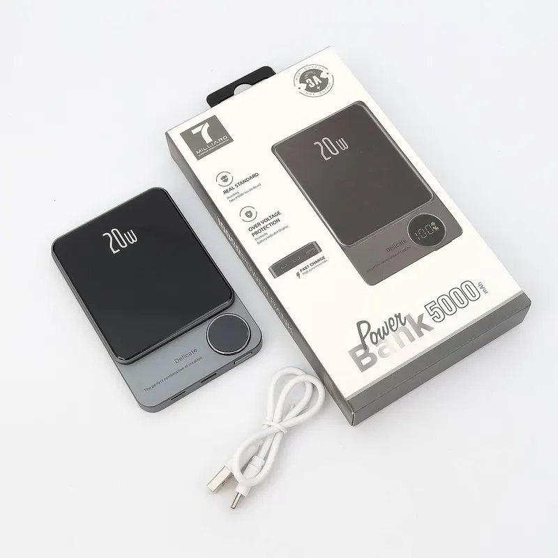 PB 7 MILLIARD MIRROR MAGSAFE 5000mAh 7MPBMRM5MBK BLACK