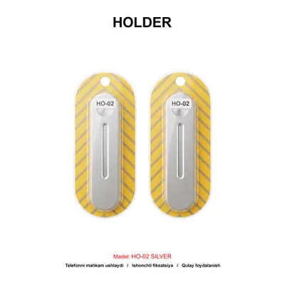 HOLDER HO-02 SILVER