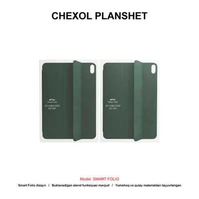 CHEXOL PLANSHET SMART FOLIO IPAD "10.9 GREEN