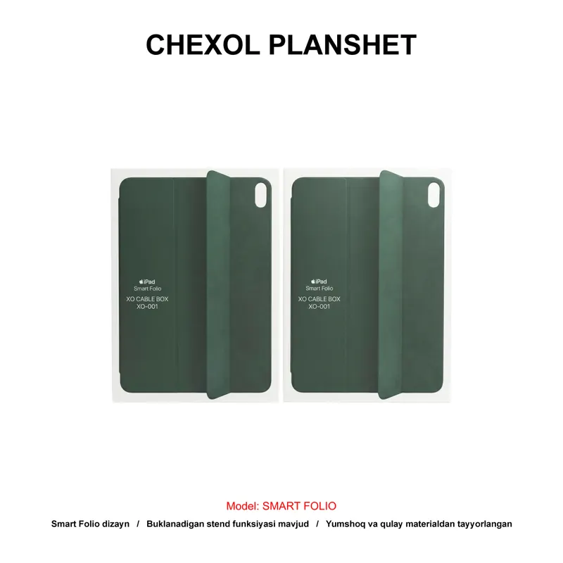CHEXOL PLANSHET SMART FOLIO IPAD "10.9 GREEN