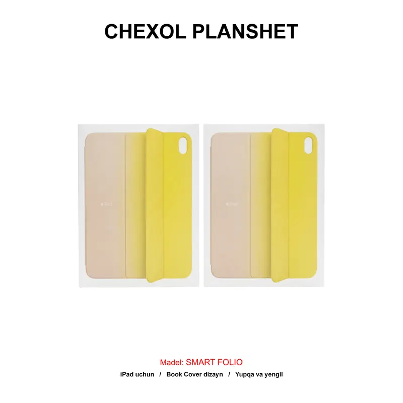 CHEXOL PLANSHET SMART FOLIO IPAD "10.9 YELLOW