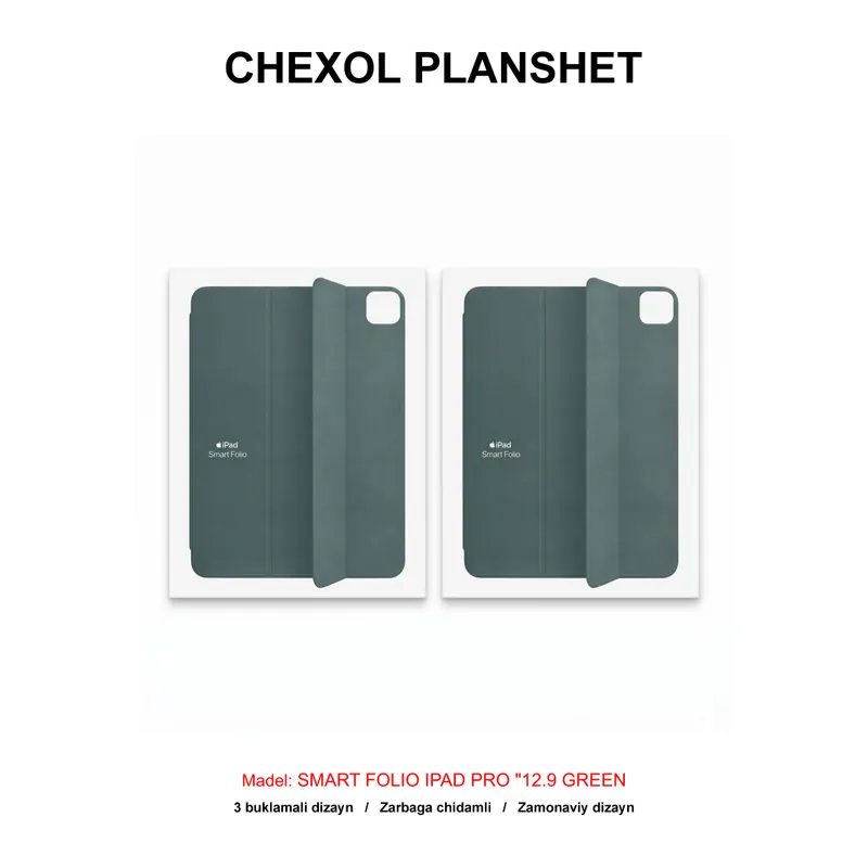 CHEXOL PLANSHET SMART FOLIO IPAD PRO "12.9 GREEN