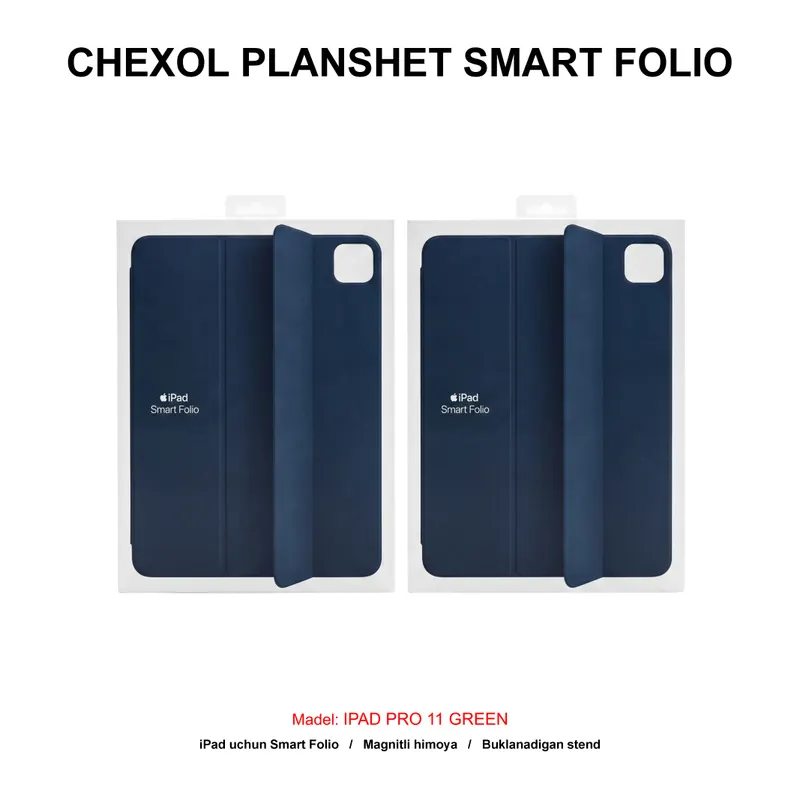 CHEXOL PLANSHET SMART FOLIO IPAD PRO 11 GREEN