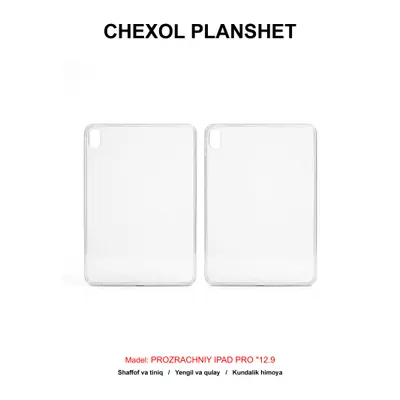 CHEXOL PLANSHET PROZRACHNIY IPAD PRO "12.9