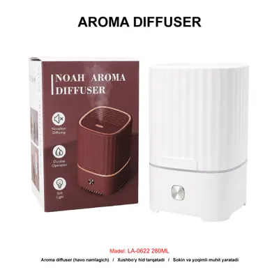 AROMA DIFFUSER LA-0622 280ML WHITE