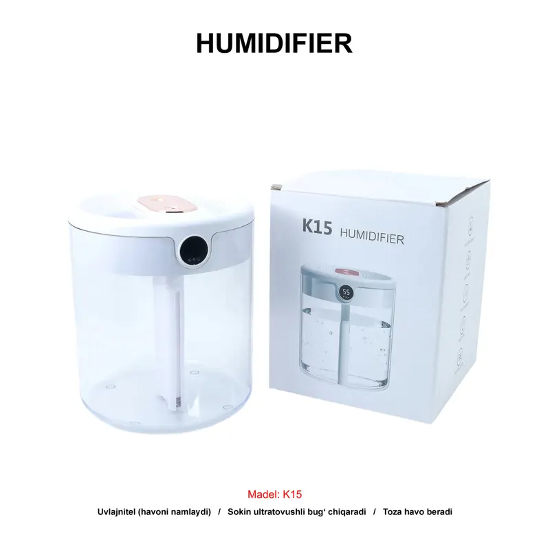HUMIDIFIER K15 WHITE