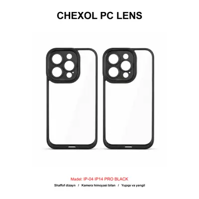 CHEXOL PC LENS IP-04 IP14 PRO BLACK