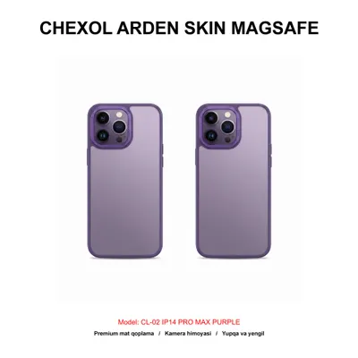 CHEXOL ARDEN SKIN CL-02 IP14 PRO MAX PURPLE