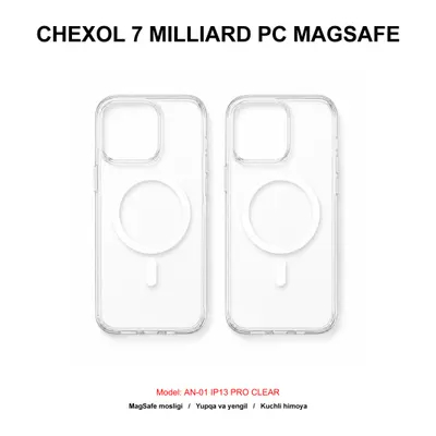 CHEXOL 7 MILLIARD PC MAGSAFE AN-01 IP13 PRO CLEAR