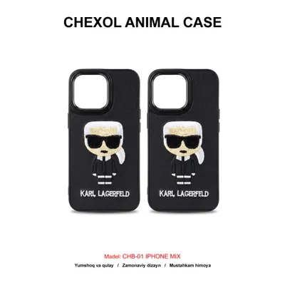CHEXOL ANIMAL CASE CHB-01 IPHONE MIX