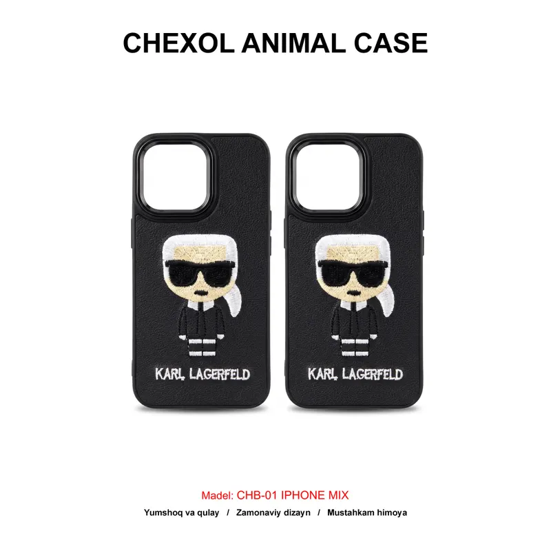 CHEXOL ANIMAL CASE CHB-01 IPHONE MIX