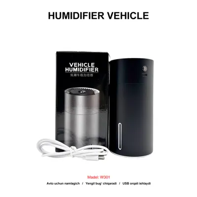 HUMIDIFIER VEHICLE W301 BLACK