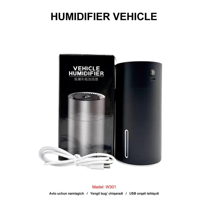 HUMIDIFIER VEHICLE W301 BLACK