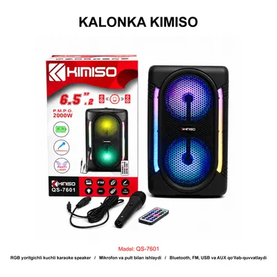 KALONKA KIMISO QS-7601 BLACK