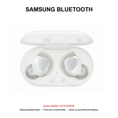 BLUETOOTH SAMSUNG BUDS+ R175 WHITE