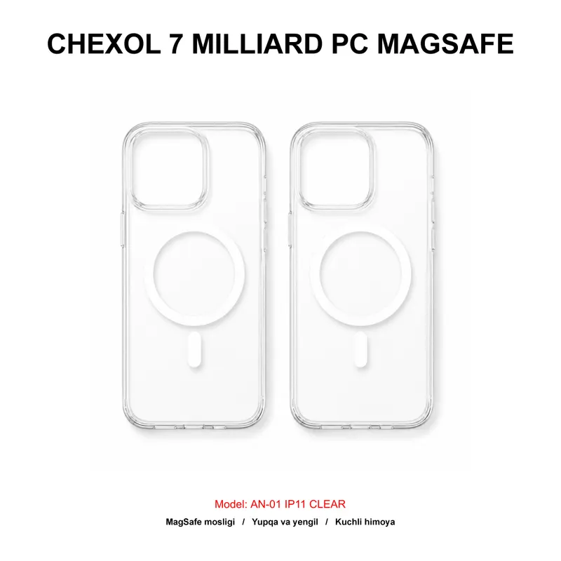 CHEXOL 7 MILLIARD PC MAGSAFE AN-01 IP11 CLEAR