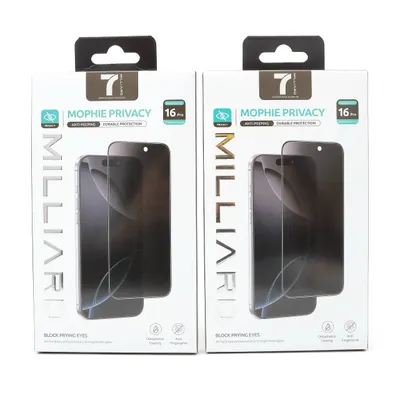 GLASS 7 MILLIARD MOPHIE PRIVACY IP15 PRO 7MMGPY15P